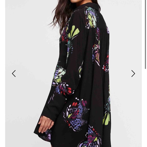 Free People Butterfly Dress Size Large - Picture 4 of 9